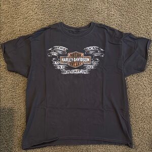 Harley-Davidson Black Graphic T-Shirt XL